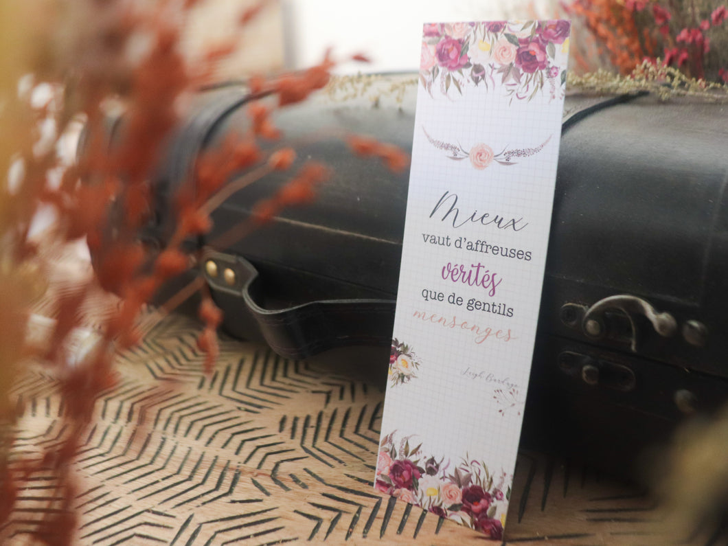 Marque Page Citation Leigh Bardugo