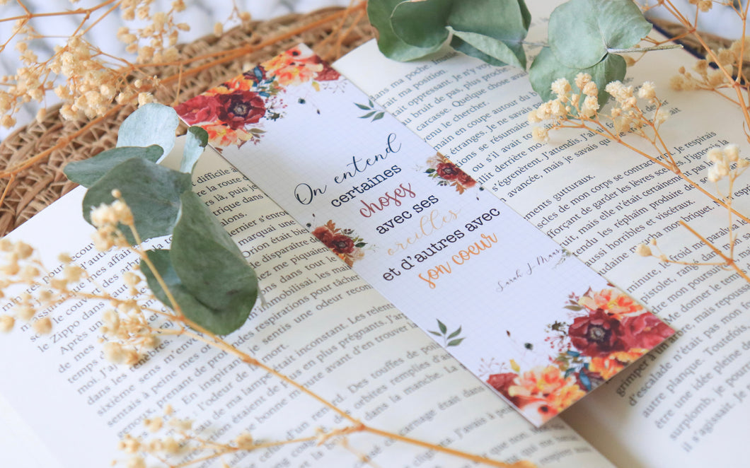 Marque Page Citation Sarah J. Maas